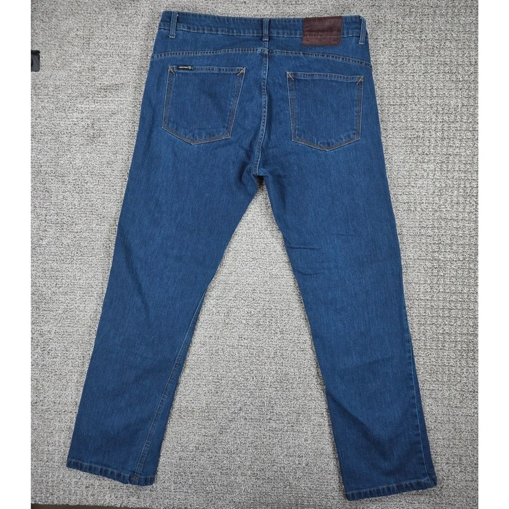 Highway 21 Stronghold Jeans Men 36x32 Blue Dyneema Motorcycle Riding Jeans Denim